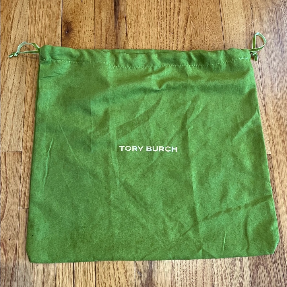 Tory Burch Green Drawstring Dust Bag